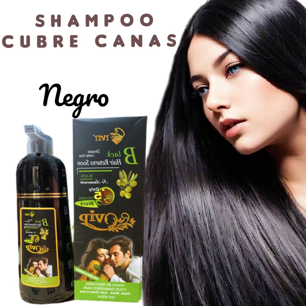 SHAMPOO CUBRE CANAS  IVSI👩🏽‍🦳✨